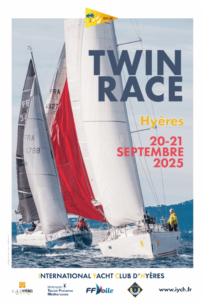 Affiche Twin Race - Internaitonal Yatch Club Hyères